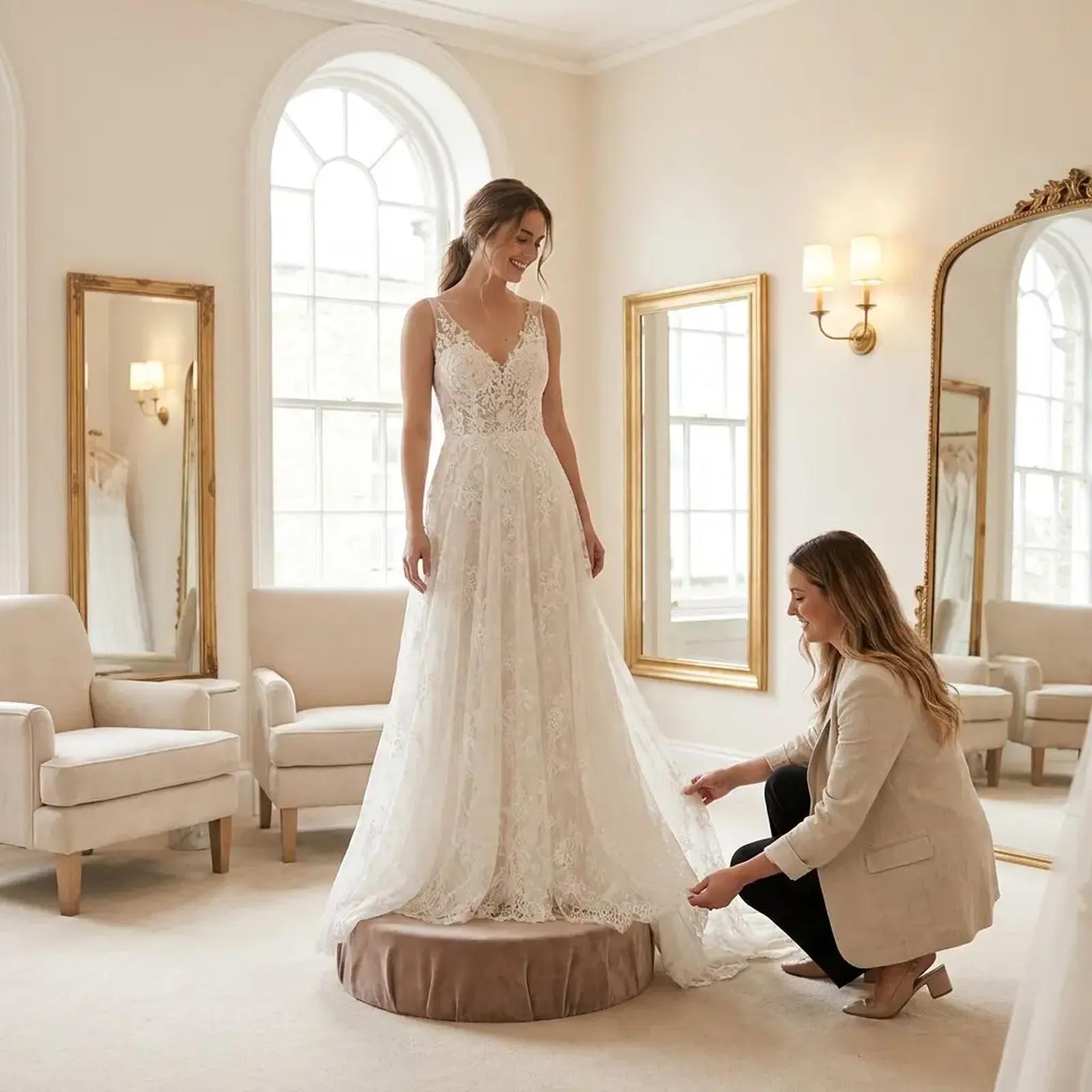 Brautkleid-Anprobe: Tipps für einen entspannten Termin